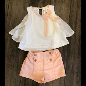 Max Studio Baby Shorts Set 18 months